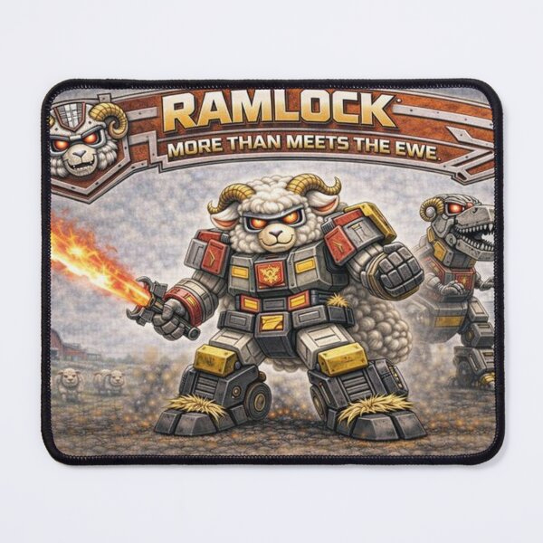 Item preview, MechaSheep: Ramlock (More Than Meets the Ewe) designed and sold by Thpoar.