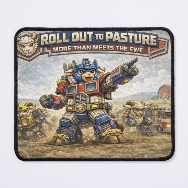 Item preview, MechaSheep: Roll Out to Pasture (More Than Meets the Ewe) designed and sold by Thpoar.