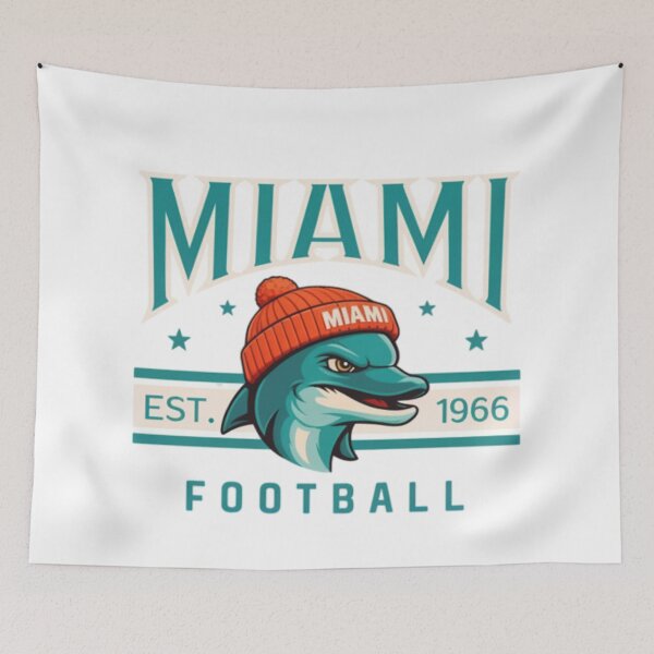 Item preview, Miami Dolphins designed and sold by ethancolestudio.