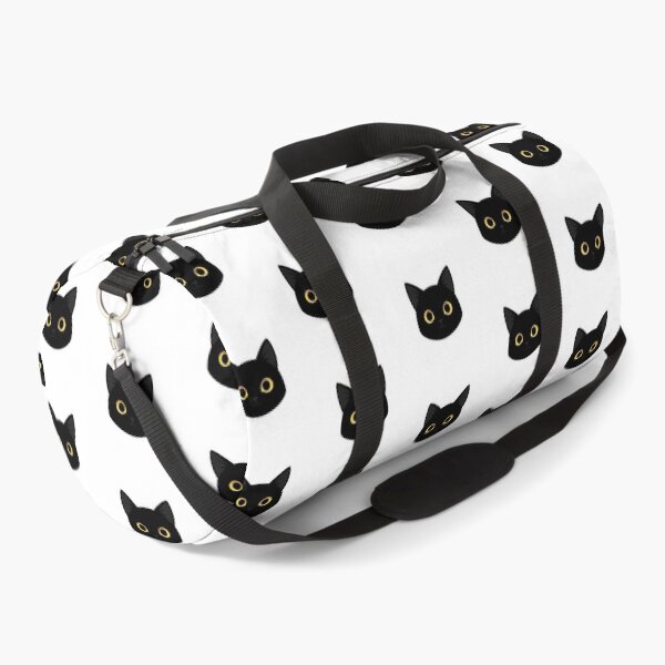 Item preview, Black Cat Staring - Cute Void Kitten Face - Funny Minimalist Cat designed and sold by BShop20 – Cute Funny Tees & Gifts.