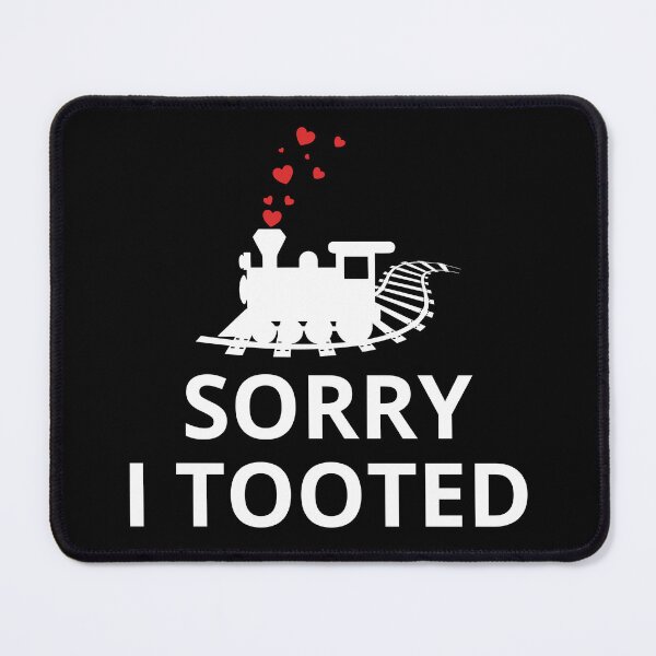 Item preview, Funny Train Sorry I Tooted Love Heart Railroad Boys Girls designed and sold by skulltshirt.