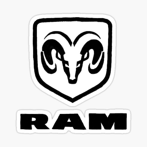 dodge ram Sticker