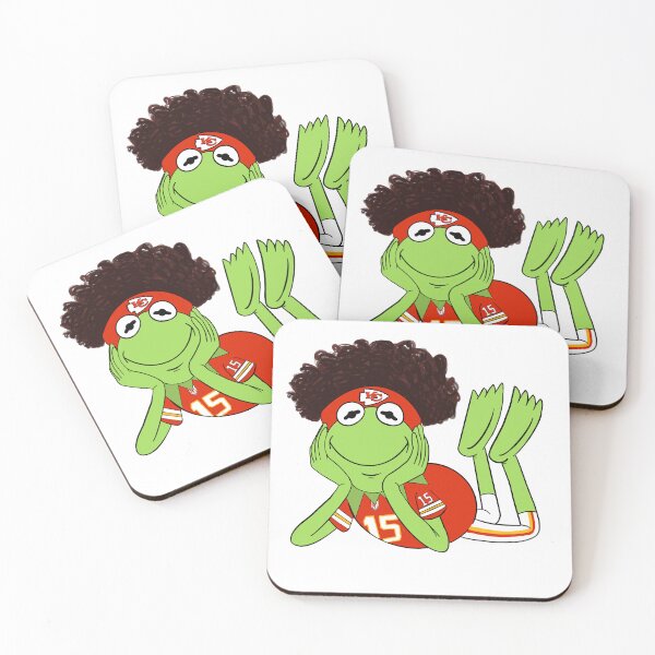 Item preview, Cutesy kermit mahomes designed and sold by CrossCreates.