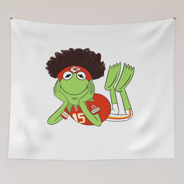 Item preview, Cutesy kermit mahomes designed and sold by CrossCreates.