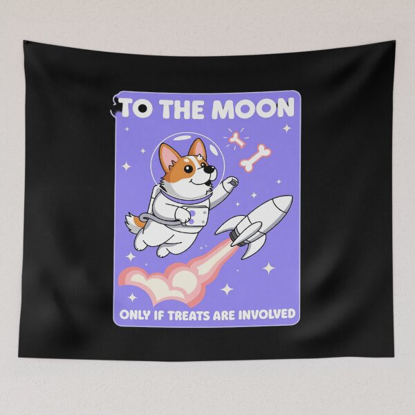 Item preview, Womens Corgi Space Dog Astronaut Corgi Lover Galaxy Pet Humor3 designed and sold by angolinnArt.