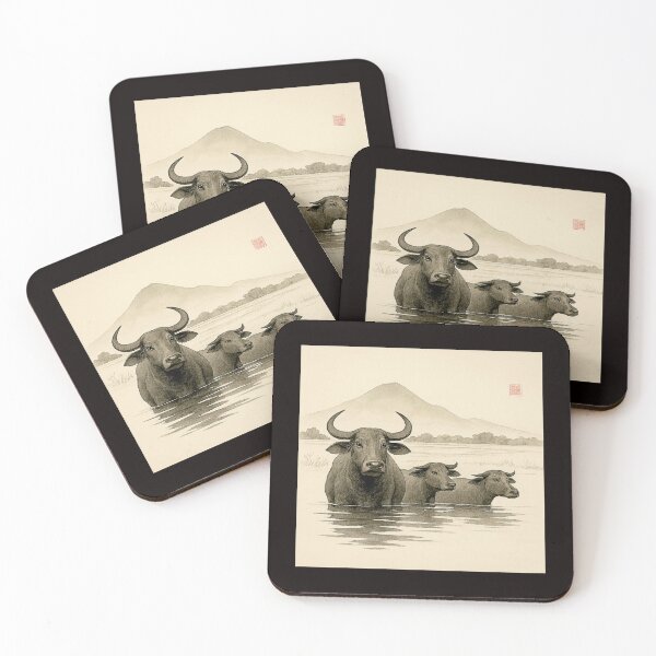 Item preview, Water Buffalo Wildlife Image Collection #6 designed and sold by Helios Be. Lavsh.