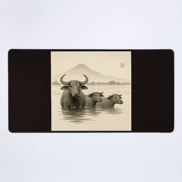 Item preview, Water Buffalo Wildlife Image Collection #6 designed and sold by Helios Be. Lavsh.