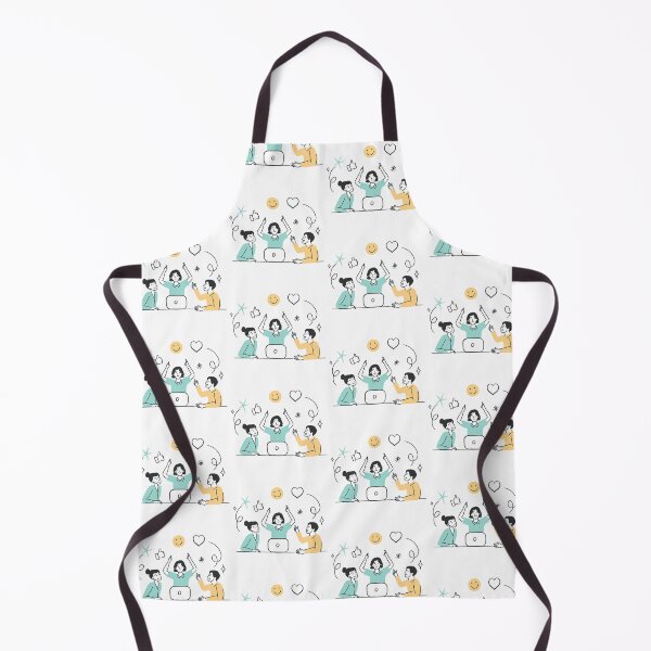 Item preview, Positive Teamwork Illustration Design designed and sold by CreativePallavi.