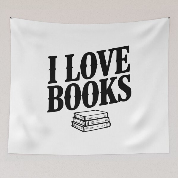 Item preview, I Love Books designed and sold by Frank Ring.