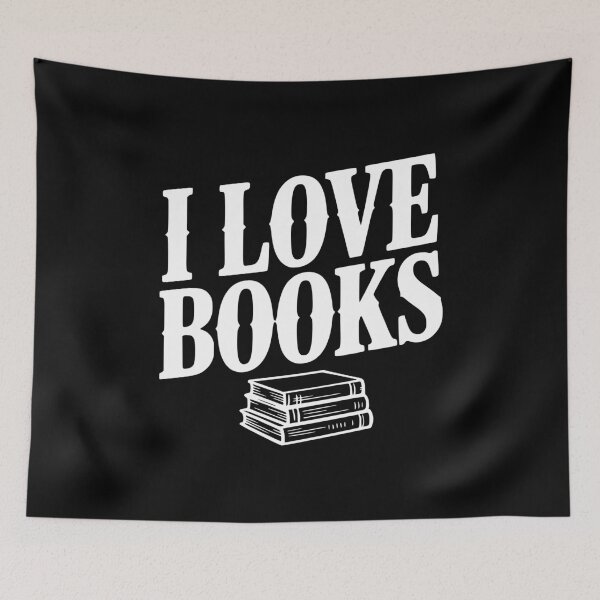 Item preview, I Love Books designed and sold by Frank Ring.