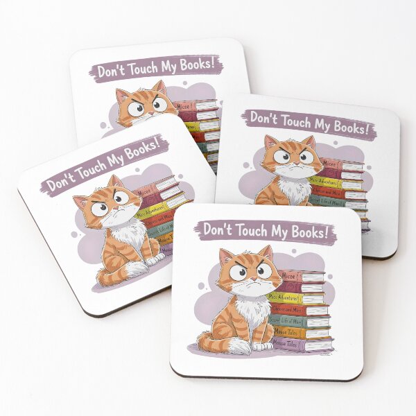 Item preview, Don't touch my books! designed and sold by Lilja888.