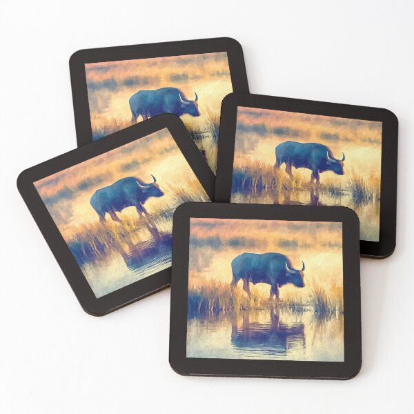 Item preview, Water Buffalo Wildlife Image Collection #8 designed and sold by Helios Be. Lavsh.