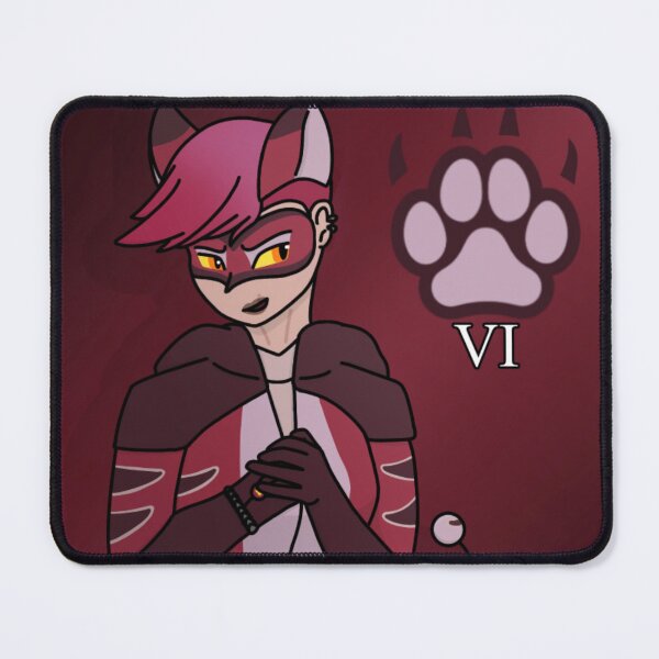 Item preview, Vi as a tiger superhero designed and sold by ceolsonart.