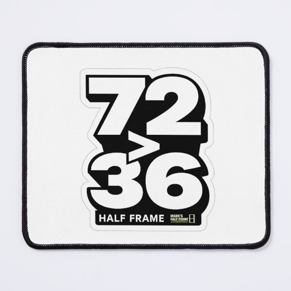 Item preview, 72 > 36 – Half Frame 35mm Film Photography design designed and sold by MAF_Merch.