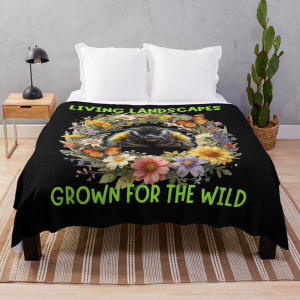 Item preview, Living Landscapes Grown For The Wild Pollinator Colorful Design designed and sold by EarthArtDesigns.