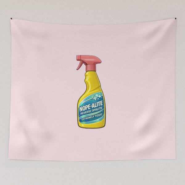 Item preview, Nope-alite Spray Bottle | Reverse Opalite | Extremely Toxic designed and sold by wonderxwander.