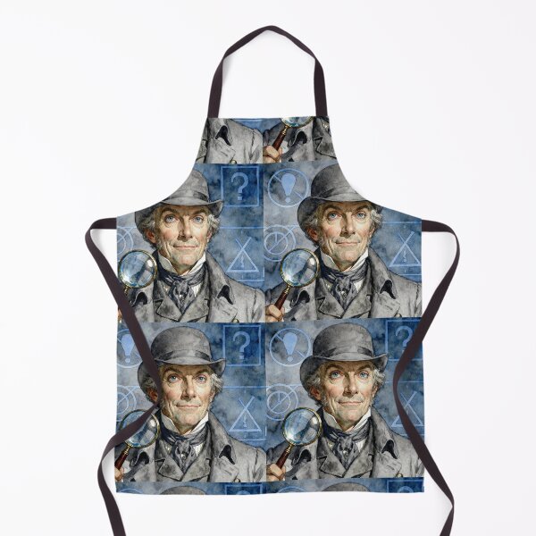 Item preview, Detective Bucket from Bleak House Characters from Dickens series illustration watercolor art designed and sold by Vintage Designs +.