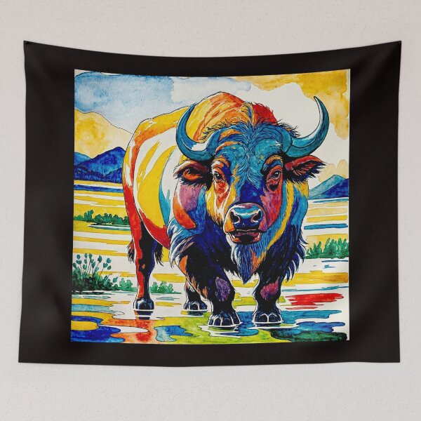 Item preview, Water Buffalo Wildlife Image Collection #9 designed and sold by Helios Be. Lavsh.