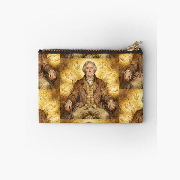Item preview, Jarndyce from Bleak House Characters from Dickens series illustration watercolor art designed and sold by Vintage Designs +.