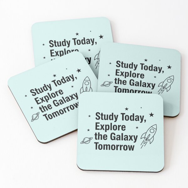 Item preview, Study Today Explore the Galaxy Tomorrow Astronomy Space designed and sold by Amr Darwish Graphic designer.