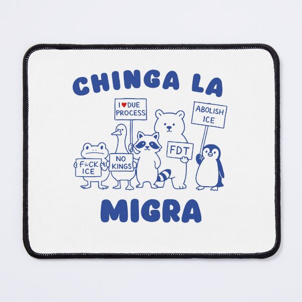 Item preview, Chinga la Migra Subtle Protest - Abolish ICE Anti Deportation designed and sold by borenclolahroy.