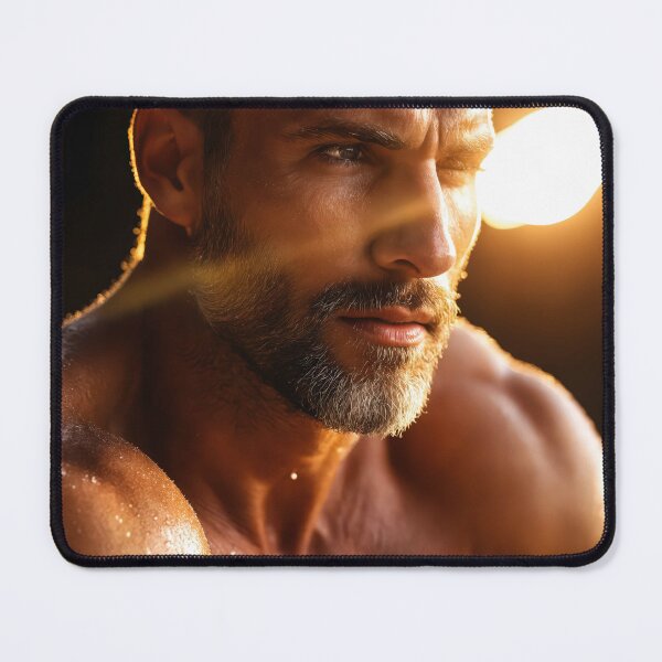 Item preview, Caribbean Heat Alpha Gentleman – Bold Gay Male Wall Art designed and sold by InkDazzle.
