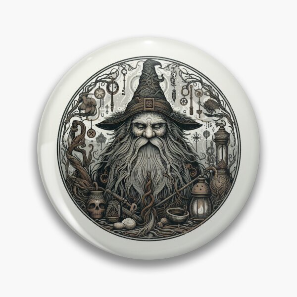Item preview, Ancient Gnome Forest Guardian designed and sold by Roberta Calabrese.