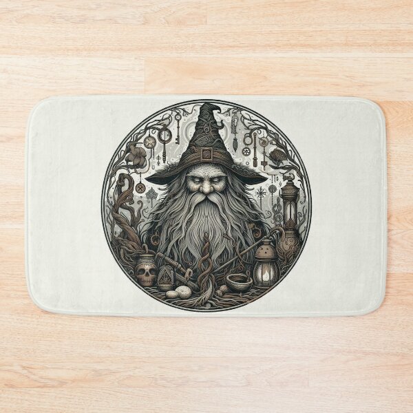 Item preview, Ancient Gnome Forest Guardian designed and sold by Roberta Calabrese.