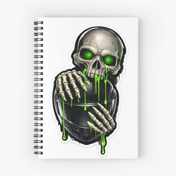 Item preview, Neon Skull Rider designed and sold by KikimorazPiekla.