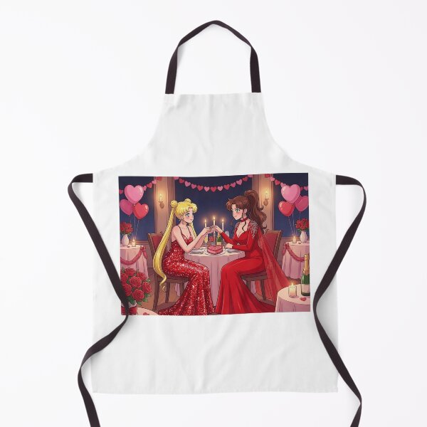 Item preview, Usagi and Makoto on a Valentine's Date designed and sold by Solace Sparkles.