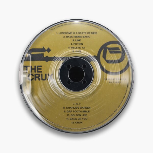 Artikelvorschau, DJO The Crux CD-Hüllenaufkleber entworfen und verkauft von eliavxmp.