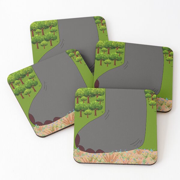 Item preview, "Giant Creature Footprint in Vibrant Forest" designed and sold by nighttime1990.