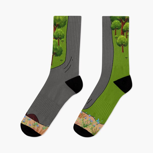 Item preview, "Giant Creature Footprint in Vibrant Forest" designed and sold by nighttime1990.