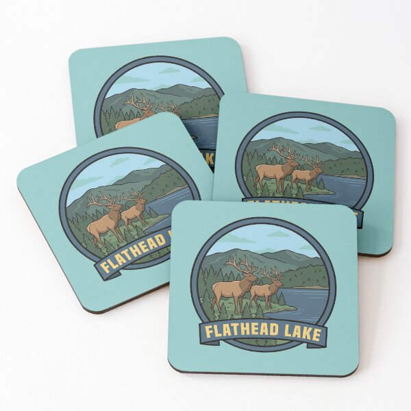 Item preview, Flathead Lake designed and sold by Pixel-Lair.