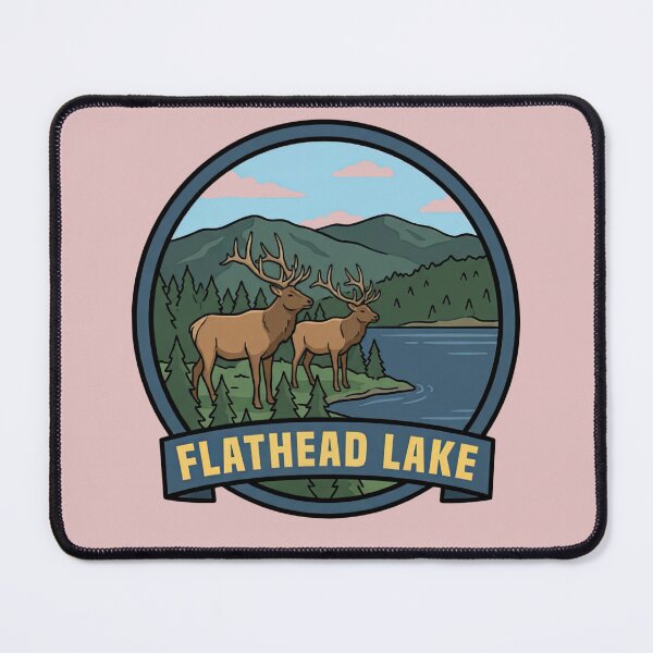 Item preview, Flathead Lake designed and sold by Pixel-Lair.