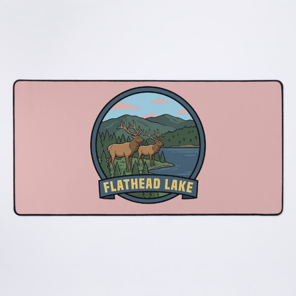 Item preview, Flathead Lake designed and sold by Pixel-Lair.