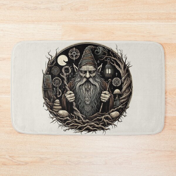 Item preview, Ancient Gnome Forest Guardian designed and sold by Roberta Calabrese.