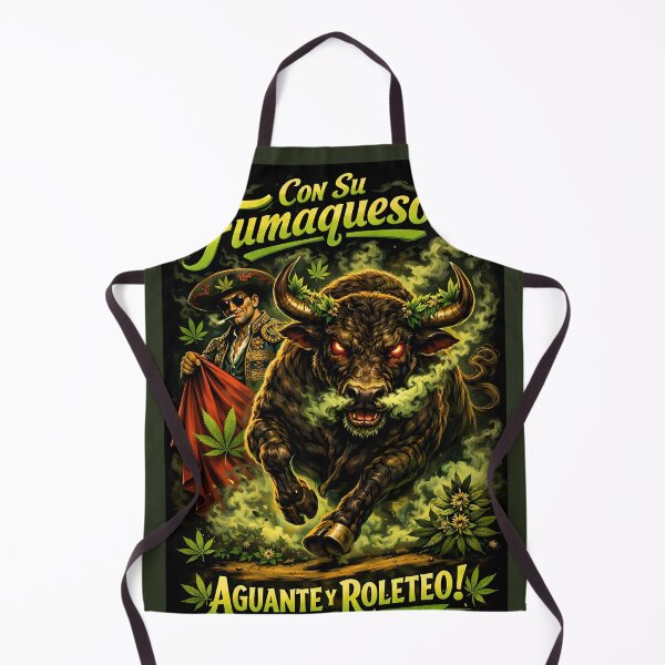 Item preview, The Smoking Bull: "Fumaqueso" and the Matador designed and sold by Dreamy Armine Art.