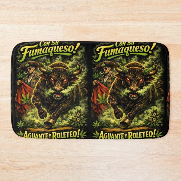 Item preview, The Smoking Bull: "Fumaqueso" and the Matador designed and sold by Dreamy Armine Art.