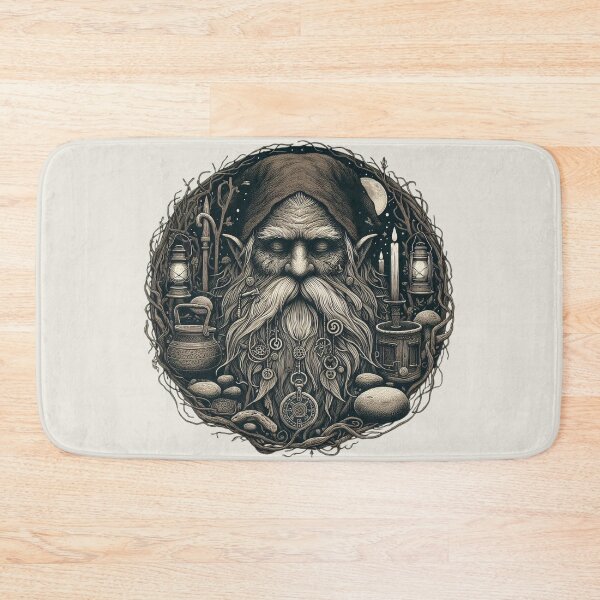 Item preview, Ancient Gnome Forest Guardian designed and sold by Roberta Calabrese.