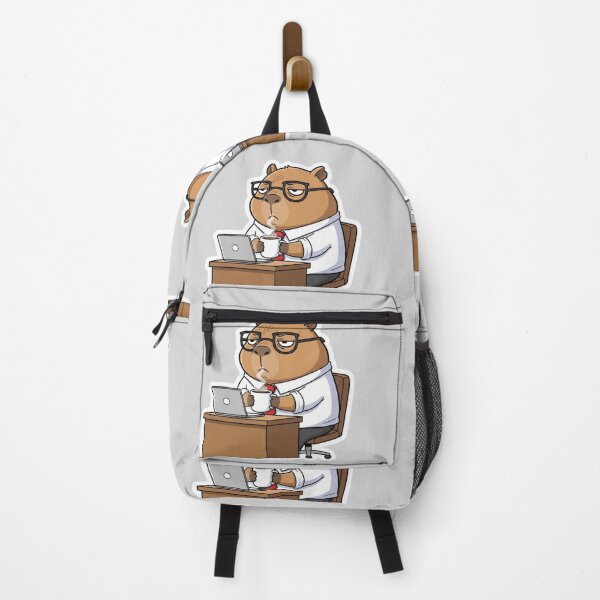 Item preview, Anime Capybara Coffee Hating Monday Office designed and sold by FRADEX STORE.