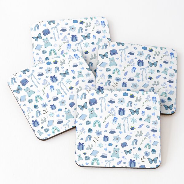 Item preview, Blue Reverie – Cozy Aesthetic Spiral Notebook designed and sold by LuneraCo.