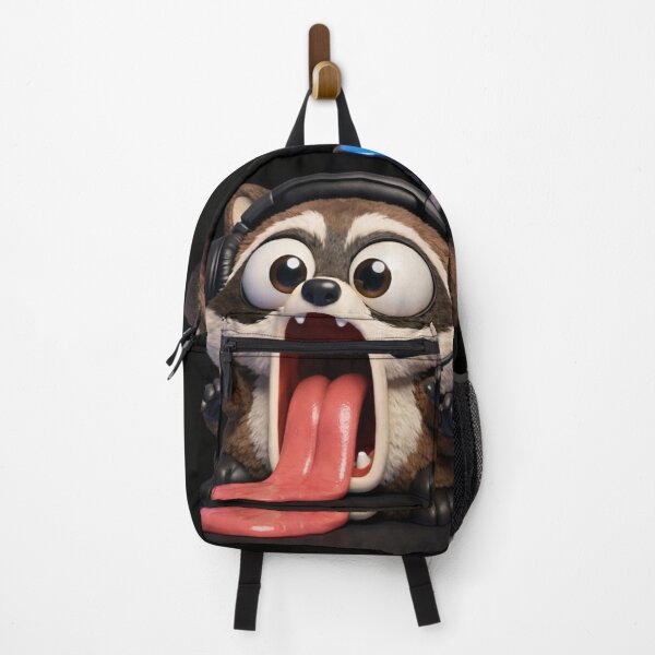 Item preview, Shocked Gamer Raccoon: High-Intensity Reaction designed and sold by Dreamy Armine Art.