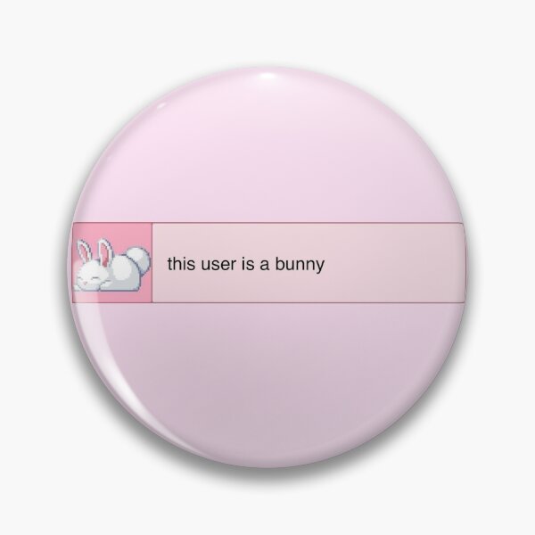 Item preview, pink cutesy girly girl sticker - user is a bunny designed and sold by inainart.