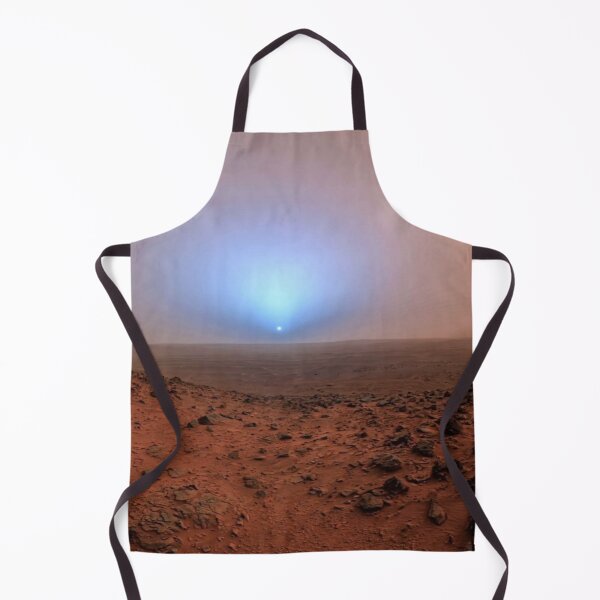 Item preview, First Sunset on Mars Canvas Print | Real Photo From Another World designed and sold by POD DYNASTY | Original Print On Demand T-Shirt Graphics.
