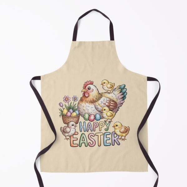 Item preview, Happy Easter – Vintage Mother Hen and Chicks Illustration designed and sold by WikaKowalczyk.