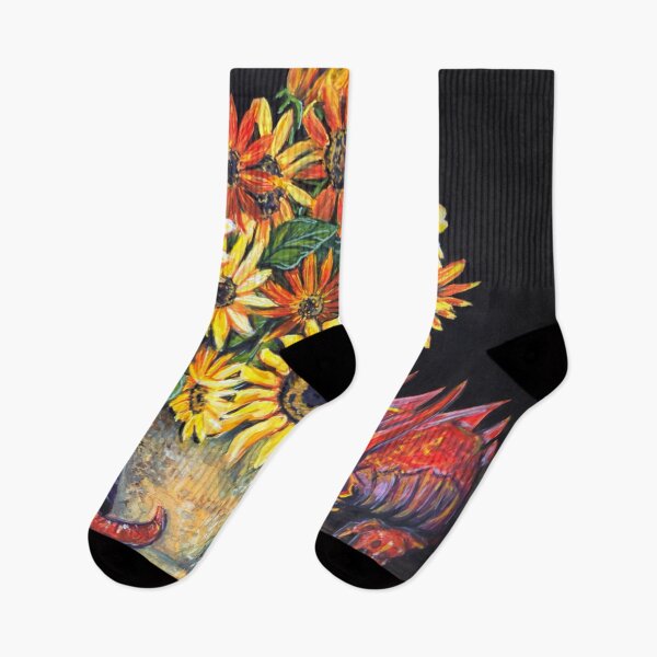 Item preview, "Litha Red Dragon and Sunflowers" by Renee Machan designed and sold by RMachanArt.