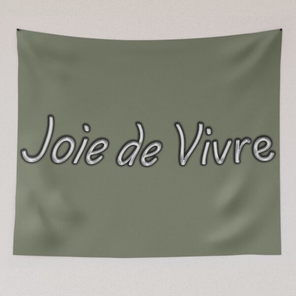 Item preview, "Joie de Vivre" – Inspiring and positive in black & white designed and sold by Alan-David.