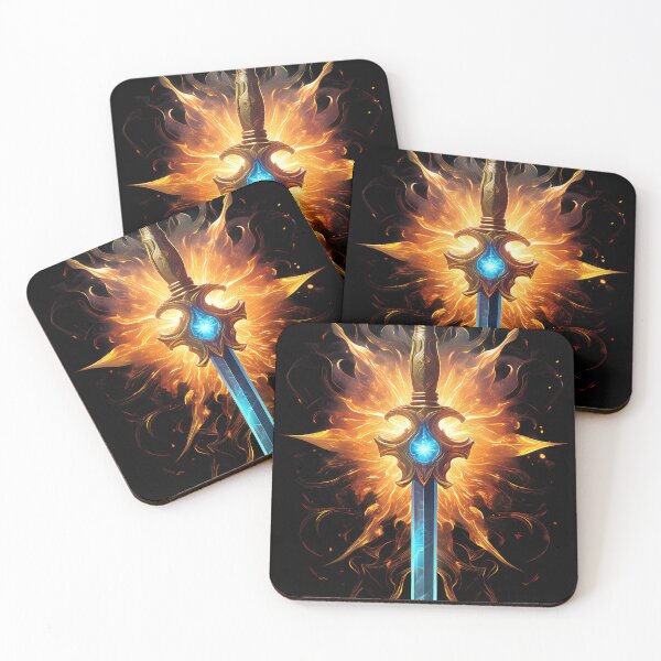 Item preview, Sword of Fire and Light designed and sold by Black Ink Visions.