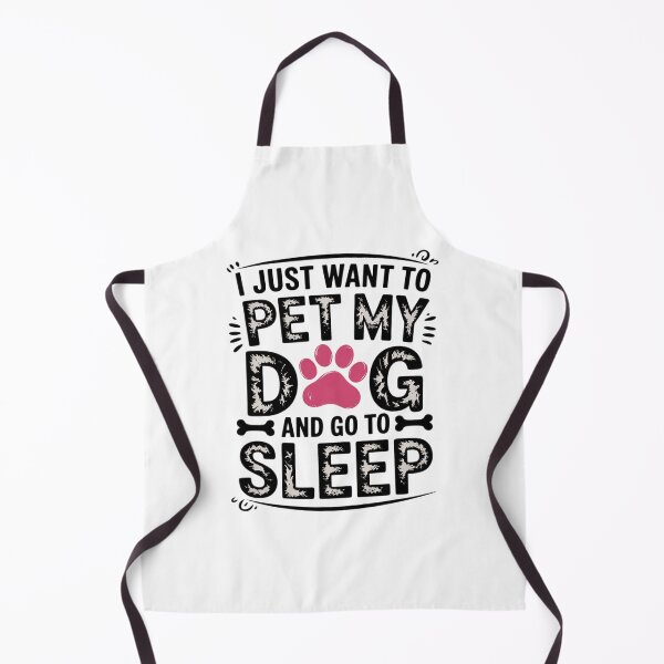 Item preview, Women's I Just Want to Pet My Dog and Go to Sleep Dog Lovers designed and sold by MarkLeedsArt.
